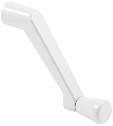 Prime-Line H 4320 Casement Operator Crank Handle with 11/32 In. Bore, White (2 Pack)