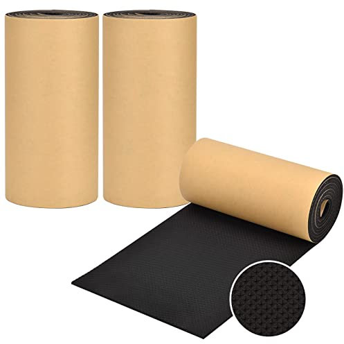 DUOJIN Garagen Wandschutz Türkantenschutz, 2X Garagen Wandschutz je 2m lang Selbstklebend 6MM Extra Dicker Auto Schutz Garage Prallschutz für Auto und Garagenwand (4MM)