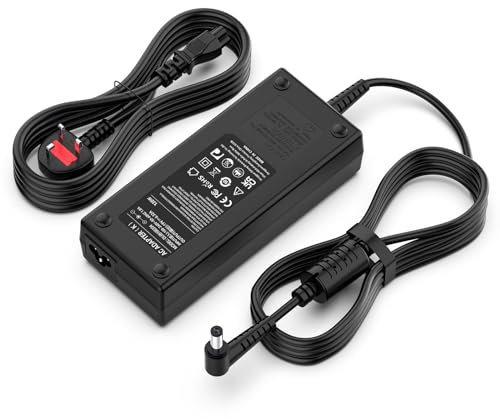 shefor Laptop Charger 120W Compatible With Asus ADP-120ZB G53 G60 N550 N56VZ Q550 GL551 N46 N76VZ N55SF N70SV N550JV G53JW G51VX, ZenBook Pro VivoBook ROG Series 19V Power Supply Adapter