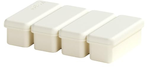 Moldes grandes para cubitos de hielo, bandejas de silicona para congelador con tapa, resistente a la temperatura, 4 rejillas para batidos de frutas, bebidas frías