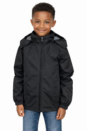 Blu Apparel Veste imperméable pour enfants idéale pour l'école, la marche, le vent