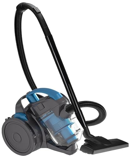 Aspirateur cylindrique sans sac puissant de 2000 W, aspirateur filaire multifonction, capacité de 1,8 litre, récipient à poussière facile à vider, compact et portable, for un usage domestique