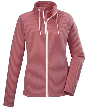 killtec Donna Giacca Powerstretch con collo alto KOS 24 WMN FLX JCKT, pearl rose, 42, 42850-000