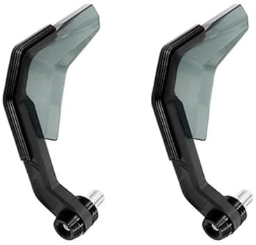 Protege Main Moto Protecteurs De Guidon Coupe-vent 7/8 pour K1300R Pour K1200RS Pour K1200GT Protection De Levier De Moto Et De Scooter Guidon Garde Main(Black)
