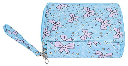 Yechiry Borsa Portamatite Borsa Cosmetica Portatile in Poliestere a Scomparti Multipli di Grande capacità per Studenti, Pittori, Truccatori, Design Estetico