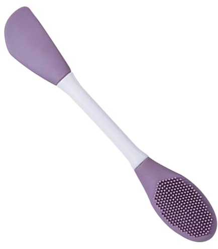 Gogogmee Applicatore Spazzola in Silicone Punta Viso e per Maschera Doppia i Sicura Pulizia e Applicazione per Tutti Tipi di Pelle, per Casa e Viaggio