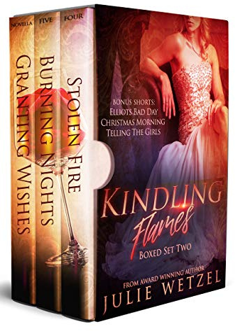 Kindling Flames Boxed Set (Books 4-5 and Granting Wishes): Paranormal Romance Series, Vampires, Shifters, and More. (Kindling Flames Series Book 2)