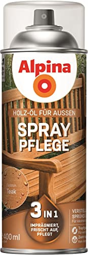 Alpina Holz-Öl Spray-Pflege Teak 400ml