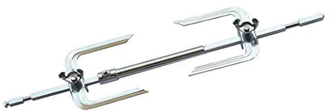 Tubayia Asador telescópico giratorio para barbacoa y horno