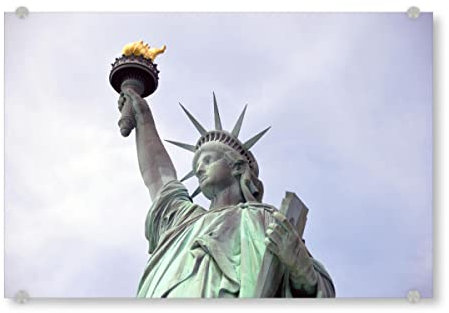 artboxONE Acrylglasbild 45x30 cm Städte/New York New Yorker Freiheitsstatue - Bild New York