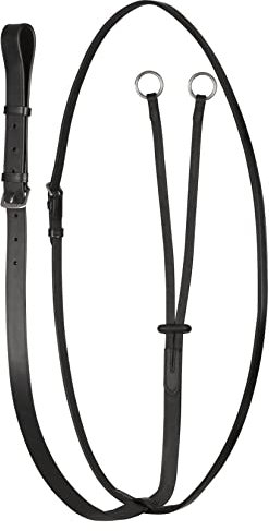 Start Reitbekleidung aus Leder | Einstellbare Reitbekleidung (Pony, Schwarz)