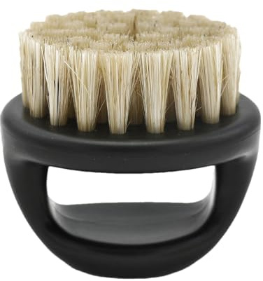Spazzola Setola Morbida, Setole Di Cinghiale Naturali Portatili 2,17 Pollici Spazzole Da Barba, Spazzola Da Barba Per Uomini, Studenti, Districare, Pettinare, Alleviare Il Prurito, Esfoliazione