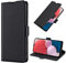 RonRun for OnePlus 12 Wallet Case, Vintage Leather Flip Wallet Phone Case with Credit Card Holder Cover for OnePlus 12 - Black