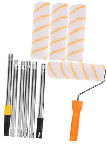 SEWOART Farbrolle Zum Streichen Von Wänden Farbrollerpinsel Farbroller Teleskopstange Für Farbe Für Wände Wandmalerbedarf Malerrollen Fürs Haus Malerbedarf Fürs Haus