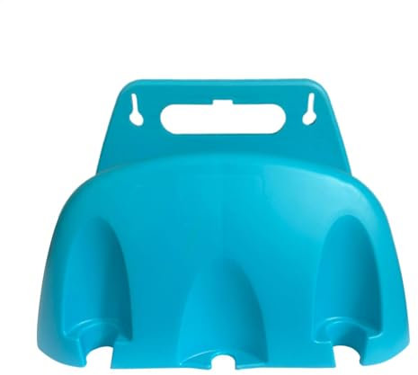 Gancho de almacenamiento para manguera de garaje, soporte para manguera de jardín, gancho resistente, resistente al óxido, pared para agua, soporte al aire libre, soporte de metal para colgar | jardín