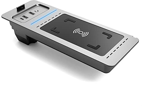 Car Wireless Charger for F-150 2017-2020 - Fast Charging Pad with 15W Qi Compatibility and 10W Three Coils (15w songle coil)