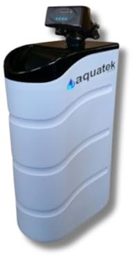 Aquatek - SLIM 30 Litri Addolcitore D'Acqua Automatico Collaudato Con Valvola Elettronica Runxin F69P3 Sistema Rigenerazione Efficiente Per Abitazioni Fino A 10 Persone Facile Installazione
