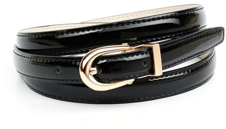Anthoni Crown Damen Lackledergürtel 15mm Breit La43s00l Gürtel