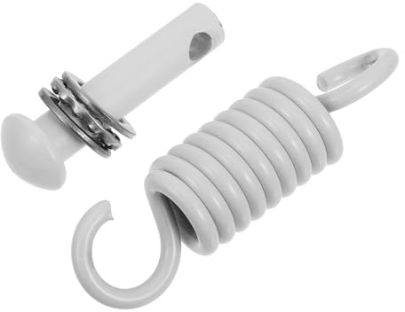 SEWOART Kit Completo De Accesorios para Columpio De Hamaca Incluye Resorte Amortiguador y Pasador Soporte Resistente para Suspensión De Silla Colgante Exteriores y Jardín Montaje Seguro Co