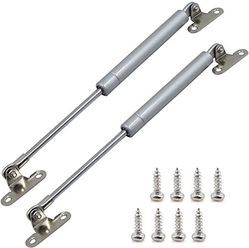 Molla a Gas per Mobili - 100N Pistoni per ante Cucina, Martinetto Pneumatico per Mobili, Pistoncini Cerniera per Mobili, per Mobili Pistoni para Ante Mobile Armadio lunghezza 268 mm, 2 Pezzi