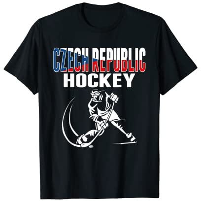 Czech Republic Ice Hockey Fans Jersey - Support Czech Hockey T-Shirt
