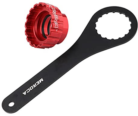 12s Kettenblätter-Montagewerkzeug für Shi-mano SM-crm95 / Sm-crm85 / Sm-crm75 Tl-fc41 / Fc41 Direktmontage Kurbelgehäuse-Werkzeug Schraubenschlüssel-Set Schraubenschlüssel Multitool 15 mm