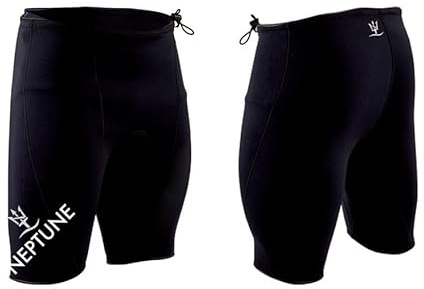 Matai Mens & Womens Neoprene Wetsuit Pants, 2mm Shorts or 3mm Trousers for Surfing Kayaking Swimming Diving Canoeing Thermal Leggings, Adults Youth Wet Suits UV 50+ (Shorts, S)