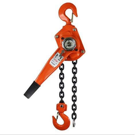 3TX1,5M Schwerlast-Hebehebel-Kettenzug, manueller Hebelblockkran-Hebegurtmaterial Sicher und stabil