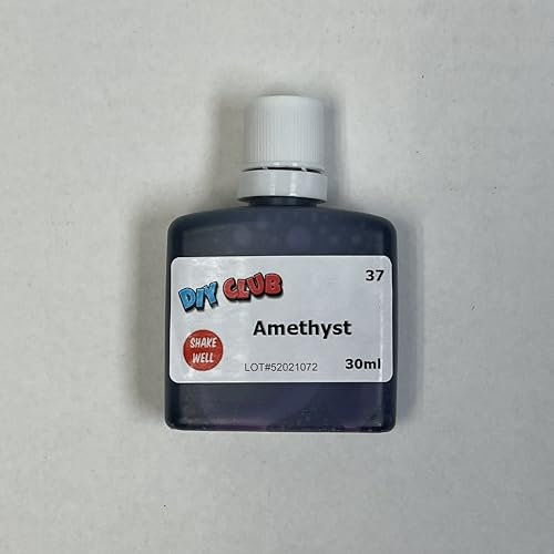 Water-Based Wood Dye, Wood Stain 500ml, 1000ml. Eco-Friendly, Non-Toxic, DIY Interior Projects, Quick Dry, Furniture.Black, Red, Green, Blue, Pine, Oak, Brown, Mahogan, (Amethyst, 30ml Tester)