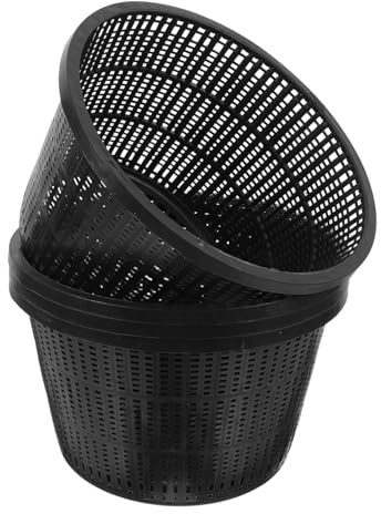TOYANDONA 4 pièces Lot de Grands Pots Filet Hydroponiques pour Jardinage Intérieur Extérieur et Étanches Ventilation pour Racines Saines Adaptés pour Culture et Bouturage de Plantes