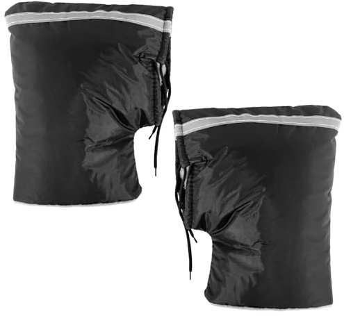 Gants de Guidon Moto Universel Hiver, Universel Gants de Moto Hiver Automne Mitaines de Guidon de Moto Etanche Gant Coupe, Gants de Guidon de Moto Imperméables pour Scooter Vélo Cyclisme