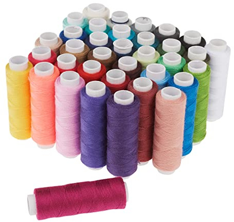 VBS Großhandelspackung 36er-Pack Nähgarn-Set bunt à 100m