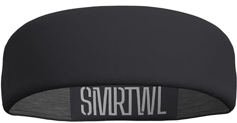 Smartwool Unisex Active Stretch Stirnband, atmungsaktives Merinowoll-Accessoire für Damen & Herren - Schwarz - Einheitsgröße