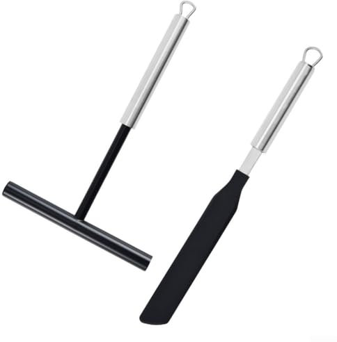 Crepes Distributor, Stainless Steel Crepe Maker Accessories for Making Crepes Pancakes Wraps Tortillas