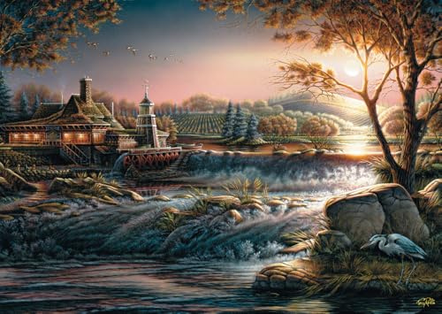 Schmidt | Terry Redlin: Lights in the Wilderness (1,000 Pieces) | Jigsaw Puzzle | Ages 14+ | 1+ Players