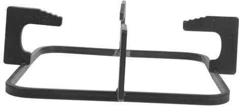 SEWACC Support pour Cuisinière à Gaz Carré Antidérapant Noir Rack Stable pour Wok et Casseroles Accessoire Pratique pour Cuisine Domestique et Professionnelle