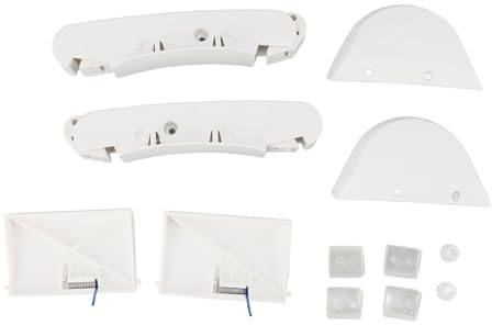 Kit Completo per Pulizia Piscina in Materiale ABS con 12 Accessori e Prestazioni di Pulizia Efficienti per Piscine