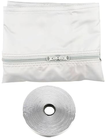 Kit Portátil para Ventana de Aire Acondicionado,Accesorio Compacto para Ventana Abatible Sin Taladro - Sello de para Aire Acondicionado - Para Habitación, Salón, Viaje, Dormitorio, Garaje, RV