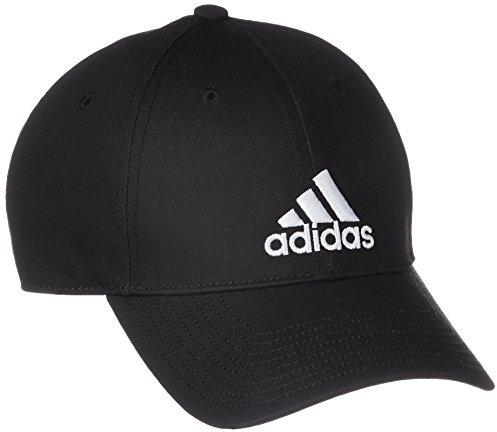 adidas Erwachsene Kappe Classic Six-Panel, Black/White, OSFL, S98151