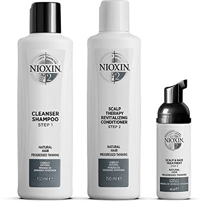 Nioxin System 2 Starter Set - für naturbelassenes Haar, 340 ml
