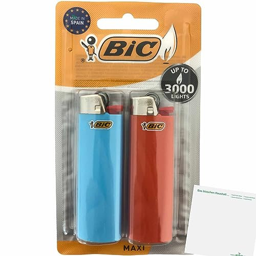 usy Lot de 2 briquets Bic J26 - Pas de choix de couleur possible