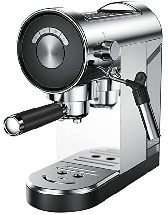 CVNIMV Cafetera Espresso, cafetera Italiana semiautomática con Espuma de Leche, a presión, Capacidad de Almacenamiento de Agua de 900 ml. Adecuada para Capuchino, café con Lech