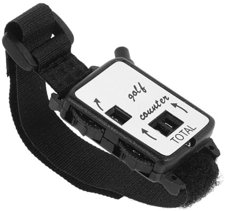 Happyyami Golf Score Counter Handheld Stroke Clicker Portable Mini Golf Scorekeeper for Game Scoring and Training