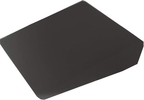 Brillars 11 Degree Wedge Seat Pillow for Back Pain Relief & Posture Support – Ideal for Comfort During Long Sitting Periods – 37x37x9cm (Black)