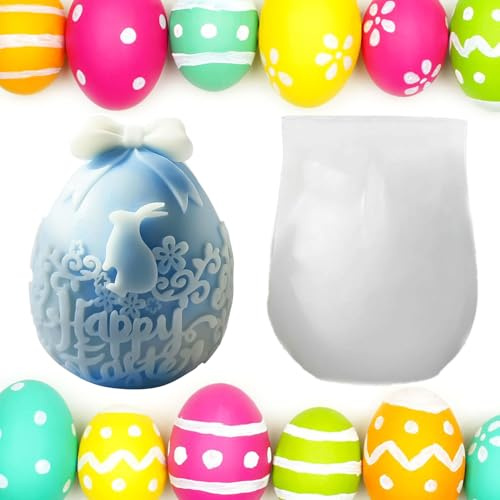 Kerzenformen Zum Gießen, Kerzenformen Silikon, Silikonform Osterei, Silikonformens Kerzen, Silikonformen Gießformen Ostern, Silikonformen Gießformen Kerzen Für Kerzen Seife Ostergeschenke (A)