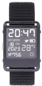 TUOPUONE Orologio V2.0 - Orologio E-Ink completamente Open Source e personalizzabile basato su ESP32