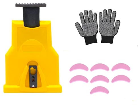 Chainsaw Chain Sharpener, Portable Chainsaw Teeth Sharpener, Crank Chainsaw Chain Sharpening Jig Kits, Simple Fast Grinding Tools Fits for Two-Hole Chainsaw