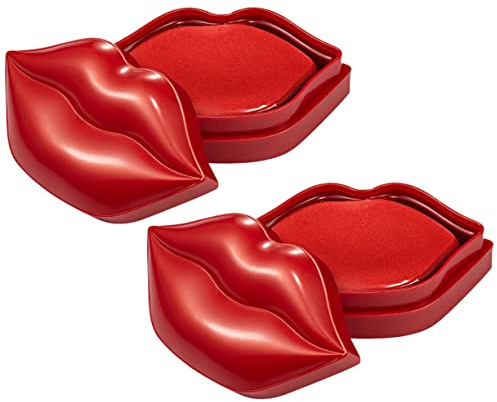 OATIPHO Mascarilla Labial Gel Hidratante 40 Unidades 2 Cajas Para Dormir Extracto De Cereza Cuidado Labios Secos y Agrietados Nutritivo Nocturno