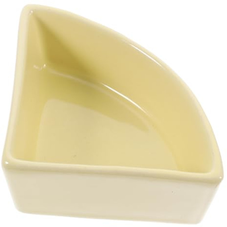 Gadpiparty Hamster Bowl Ceramic Pet Water Basin Feeding Basin for Hamster Food Feeder Safe for Pet like Hedgehog Feeding Bowl