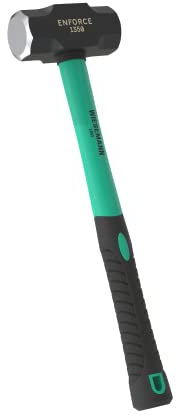 Extra Langer Fäustel 3LB mit 2K Fiberglasstiel 40cm aus der ENFORCE Serie von WIESEMANN 1893 I Hammer Kopf geschmiedet & induktiv gehärtet I 80478